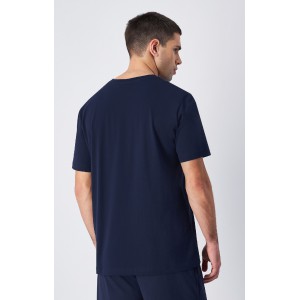 Champion T SHIRT COTONE .Blue
