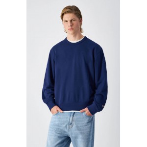 Champion FELPA GIRO UOMO .Blue