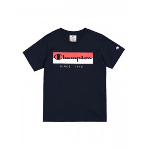 Champion T SHIRT KIDS BLUE