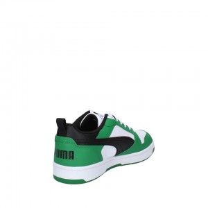 Puma Rebound v6 Low White-...