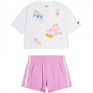 Champion COMPLETO KIDS .White