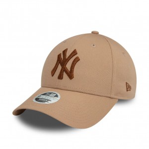 NEW ERA CAPPELLO NY.Beige