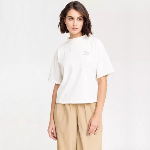 Puma SHIRT LUNGA DONNA .White