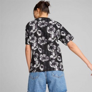 Puma T SHIRT DONNA .Black