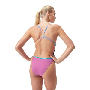 Puma costume intero.Pink