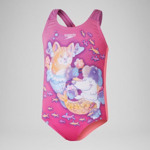 Speedo COSTUME KIDS .Pink