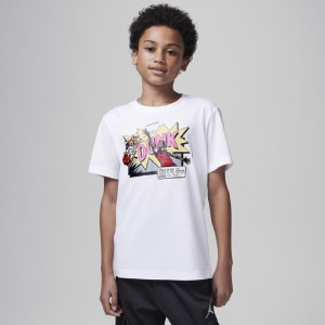 Jordan T SHIRT KIDS .White