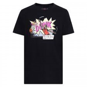 Jordan T SHIRT KIDS .Black