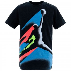 Jordan T SHIRT KIDS .Black