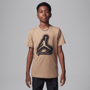 Nike T SHIRT KIDS .Beige