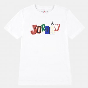 Jordan T SHIRT JORDAN .White