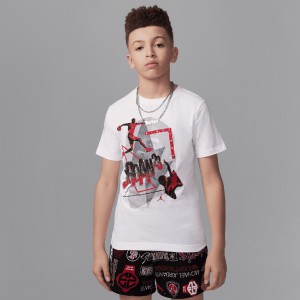 Jordan T SHIRT JORDAN .White