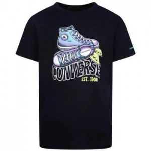 Converse SHIRT KIDS .Black