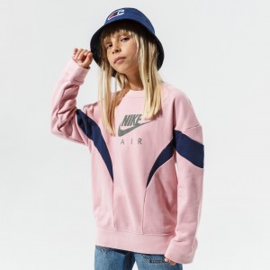 Nike Felpa rosa girocollo.Pink
