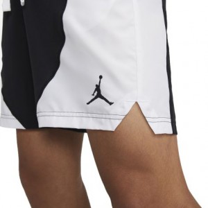 Jordan short bianco e nero 
