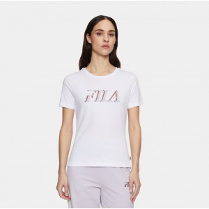 Fila T SHIRT DONNA .White