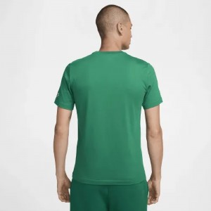 Nike T SHIRT LOGO .Green
