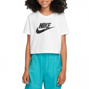 Nike T SHIRT KIDS .White