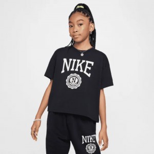 Nike T SHIRT KIDS .Black
