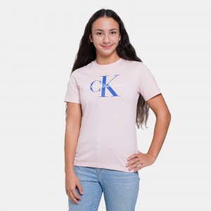 CALVINKLEIN T SHIRT KIDS .Pink