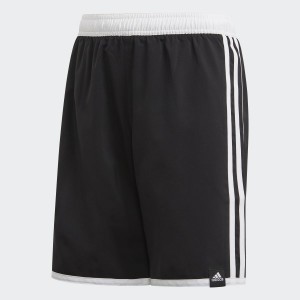 Adidas YB 3S SHORTS BLACK. 